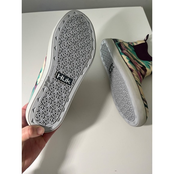 HUK Fishing Boot Rogue Wave Camo Womens Size 10‎ H6800002-665 Barely Pink - Picture 4 of 6